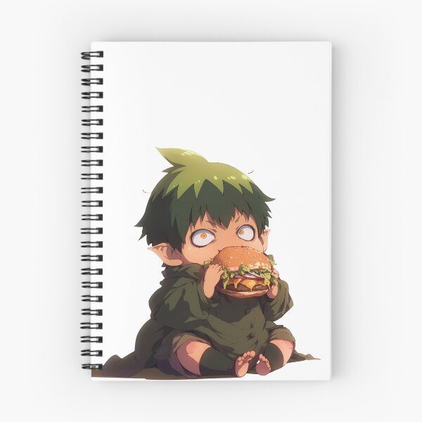 Item preview, Anime Amaimon Blue Exorcist Chibi Burger Chaotic Kawaii Green Mischievous Anime Spirit designed and sold by earlobejerk.