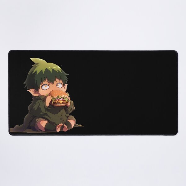 Item preview, Anime Amaimon Blue Exorcist Chibi Burger Chaotic Kawaii Green Mischievous Anime Spirit designed and sold by earlobejerk.