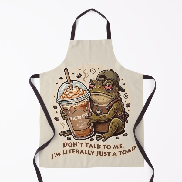 Item preview, Funny Coffee Toad  designed and sold by SpineriumWear.