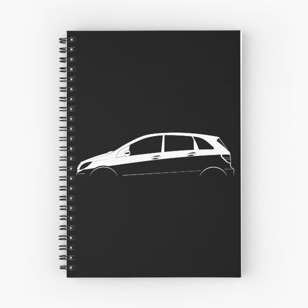 Item preview, B-Class (W245) (White) designed and sold by Car Silhouettes.