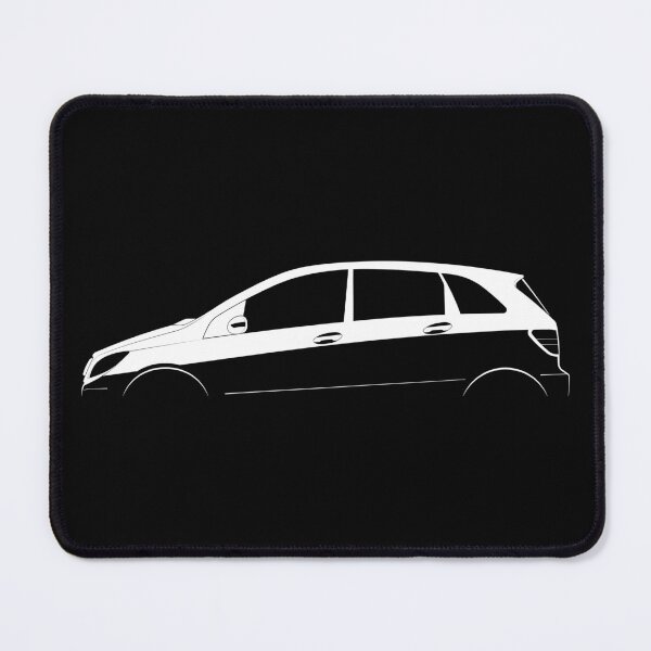 Item preview, B-Class (W245) (White) designed and sold by Car Silhouettes.