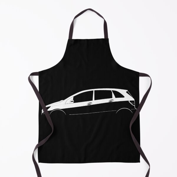 Item preview, B-Class (W245) (White) designed and sold by Car Silhouettes.