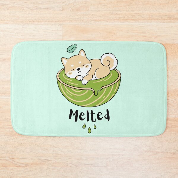 Item preview, Cute Shiba Inu Sleeping in Matcha Tea Bowl designed and sold by Amir Faysal.