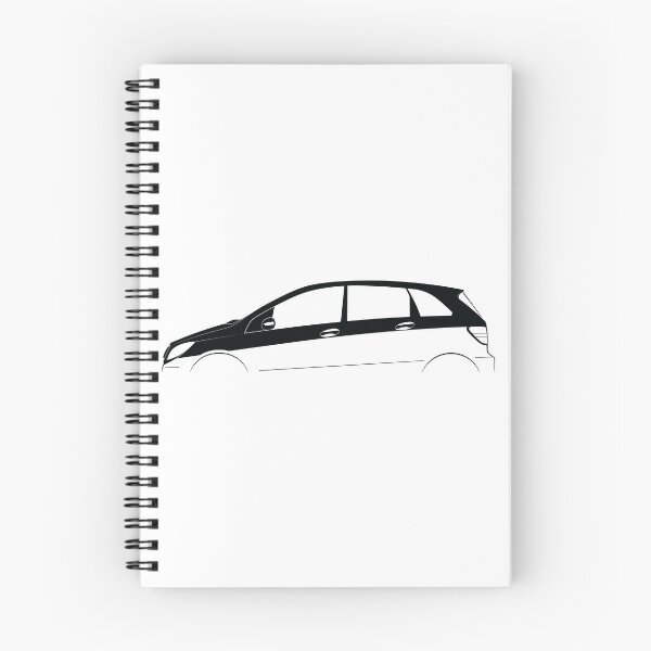 Item preview, B-Class (W245) (Black) designed and sold by Car Silhouettes.