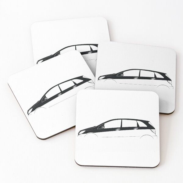 Item preview, B-Class (W245) (Black) designed and sold by Car Silhouettes.