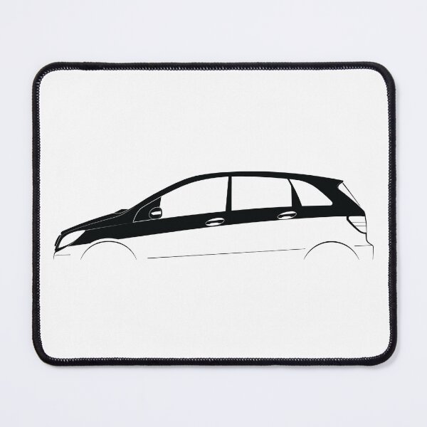Item preview, B-Class (W245) (Black) designed and sold by Car Silhouettes.