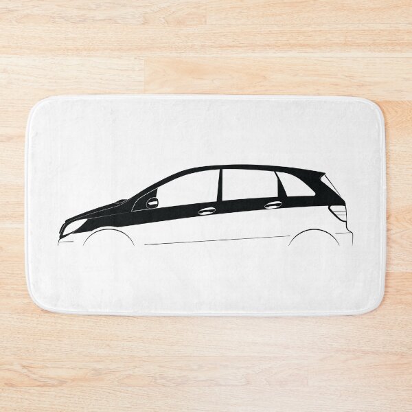 Item preview, B-Class (W245) (Black) designed and sold by Car Silhouettes.