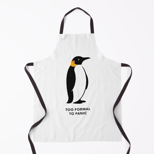 Item preview, Too Formal To Panic Penguin designed and sold by vladvin.