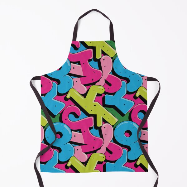 Item preview, Bold Street Art Pattern | Vibrant Graffiti Seamless Repeat designed and sold by Midnight Veil Designs.