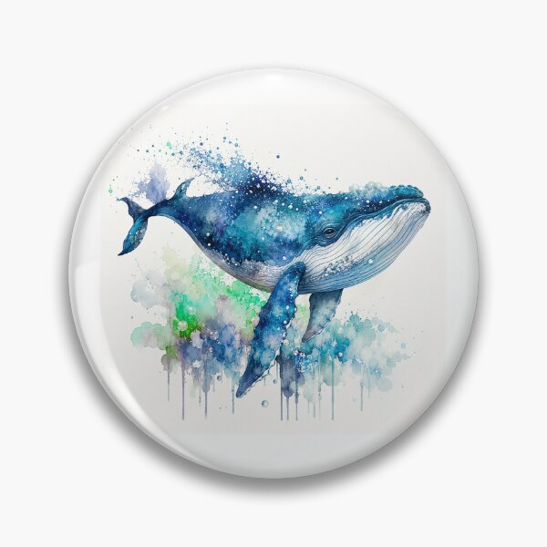 Item preview, Deep blue whale designed and sold by Deep Blue Ocean.
