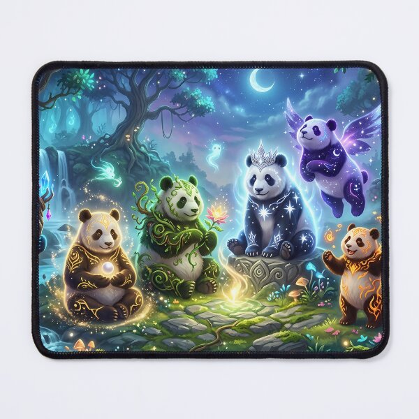 Item preview, The Grove of the Mystic Pandas designed and sold by Biaa777.