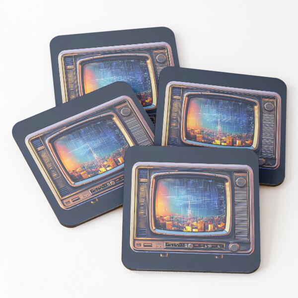 Item preview, 3d Render Of Vintage Tv Glitch Digital designed and sold by Checho30.
