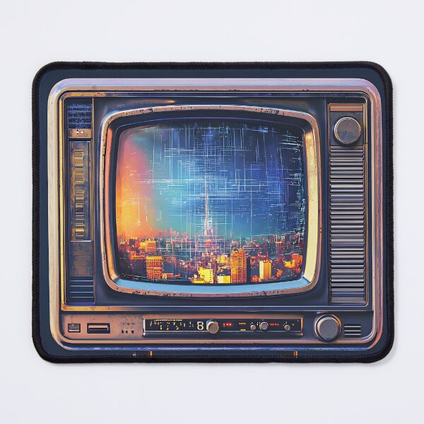 Item preview, 3d Render Of Vintage Tv Glitch Digital designed and sold by Checho30.