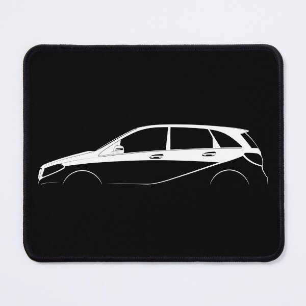 Item preview, B-Class (W246) (White) designed and sold by Car Silhouettes.