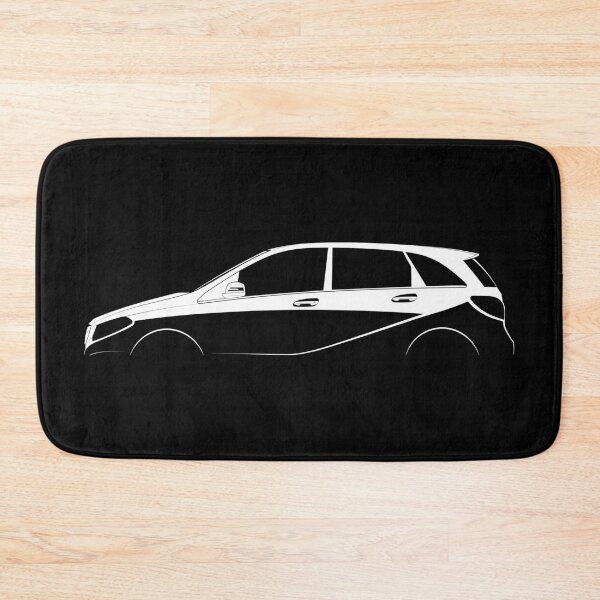 Item preview, B-Class (W246) (White) designed and sold by Car Silhouettes.