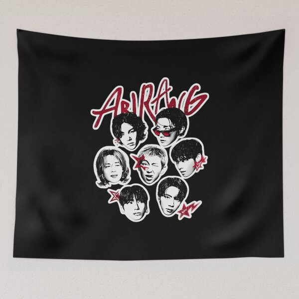 Item preview, Arirang Bts Pop Art  designed and sold by LorenBehre.