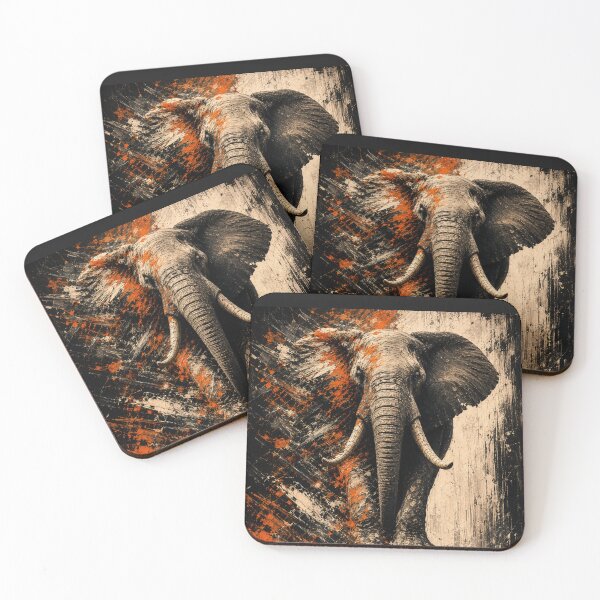 Item preview, Operator Clean Results Elephant Precision Stoic Founder Canvas Print designed and sold by SavannaStrikes.