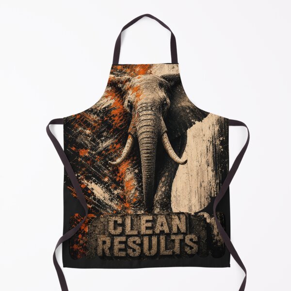 Item preview, Operator Clean Results Elephant Precision Stoic Founder Canvas Print designed and sold by SavannaStrikes.