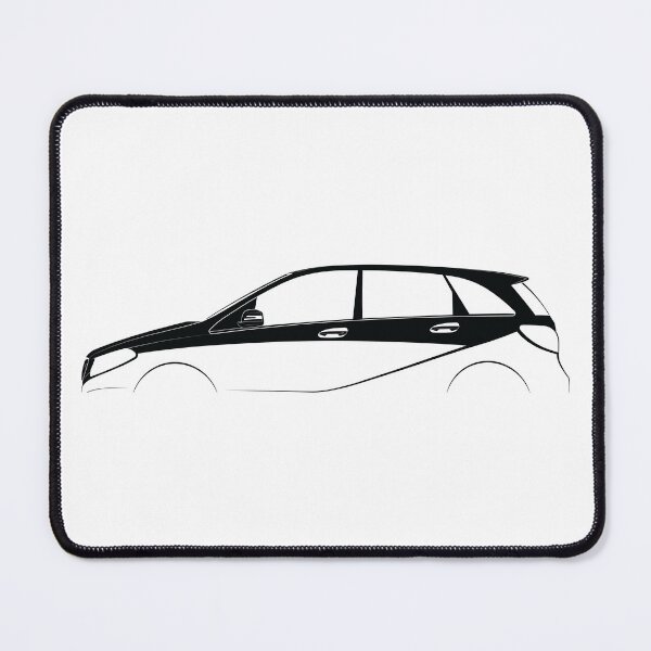 Item preview, B-Class (W246) (Black) designed and sold by Car Silhouettes.