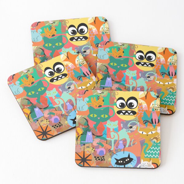 Item preview, Cat Kingdom on the Street designed and sold by Road Rouch Gallery.