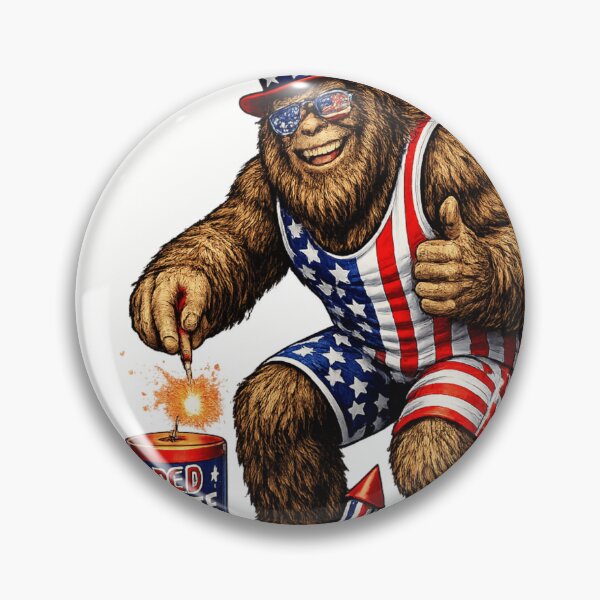 Item preview, Sasquatch Lights Fireworks  designed and sold by ttuniques.