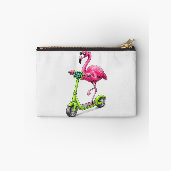 Item preview, Rush Hour Flamingo: Beating the Traffic Jam Art designed and sold by SoulPT.