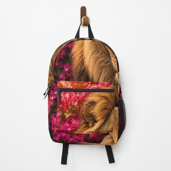 Item preview, Majestic Lion Among Pink Blossoms designed and sold by Pure Craft.