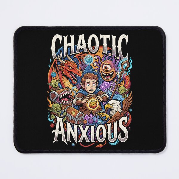 Item preview, DnD Chaotic Anxious, dungeon master life designed and sold by MrHide.