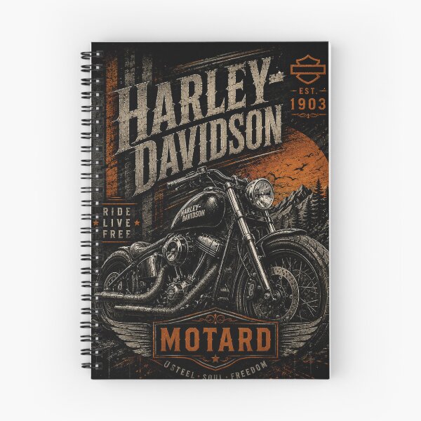 Item preview, Harley-Davidson EST.1903 Vintage Biker Ride designed and sold by JcAbstractArt.