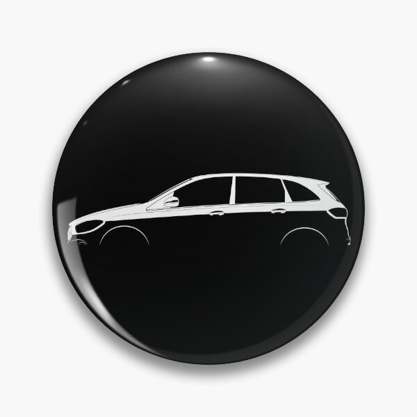 Item preview, B-Class (W247) (White) designed and sold by Car Silhouettes.