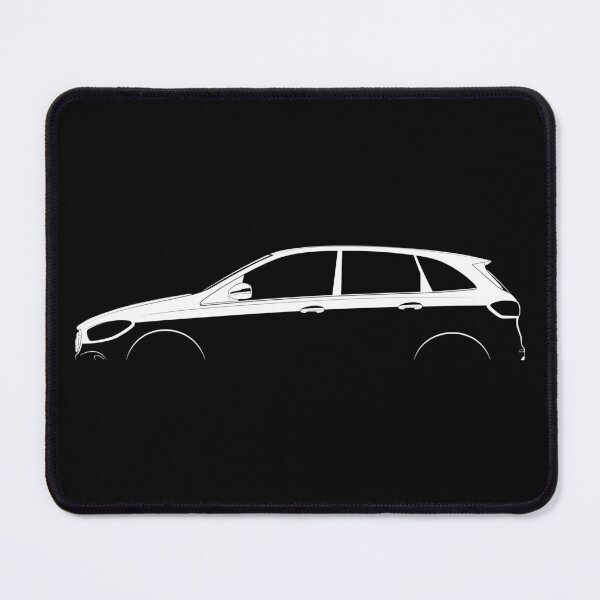 Item preview, B-Class (W247) (White) designed and sold by Car Silhouettes.