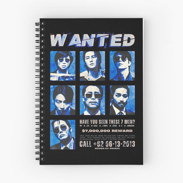 Item preview, Bts Wanted 7 000 000 Reward designed and sold by LorenBehre.