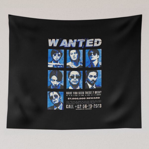 Item preview, Bts Wanted 7 000 000 Reward designed and sold by LorenBehre.