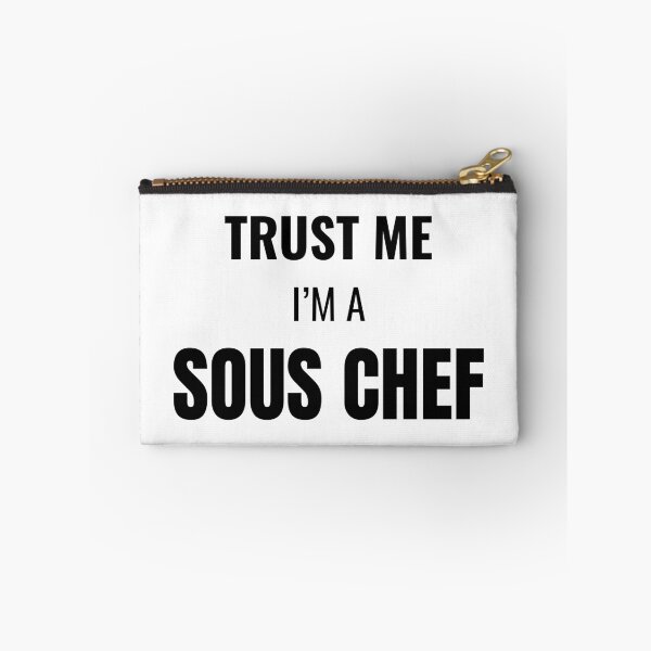 Item preview, Trust Me I'm a Sous Chef (Black) designed and sold by ShipCrewNation.