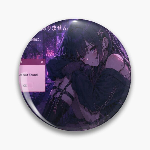 Item preview, Instinct 404 (本能404) - Cyberpunk Anime Error Aesthetic designed and sold by Japan-kanji-ya.