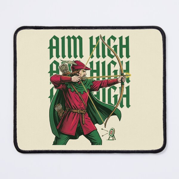 Item preview, Retro Pop Art Medieval Archer Aim High designed and sold by DuckOddity.