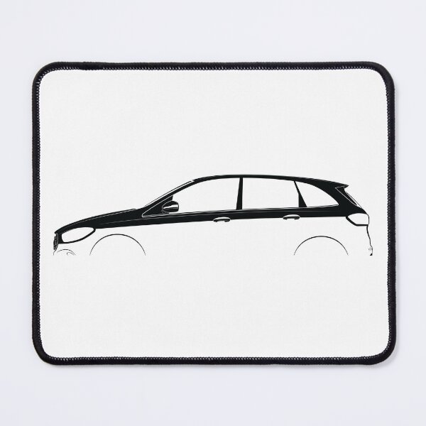 Item preview, B-Class (W247) (Black) designed and sold by Car Silhouettes.