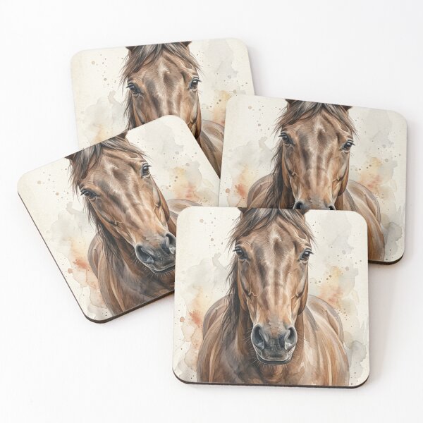 Item preview, HORSE – Majestic Wilderness Animal Illustration designed and sold by OmikronStore.