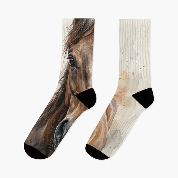 Item preview, HORSE – Majestic Wilderness Animal Illustration designed and sold by OmikronStore.