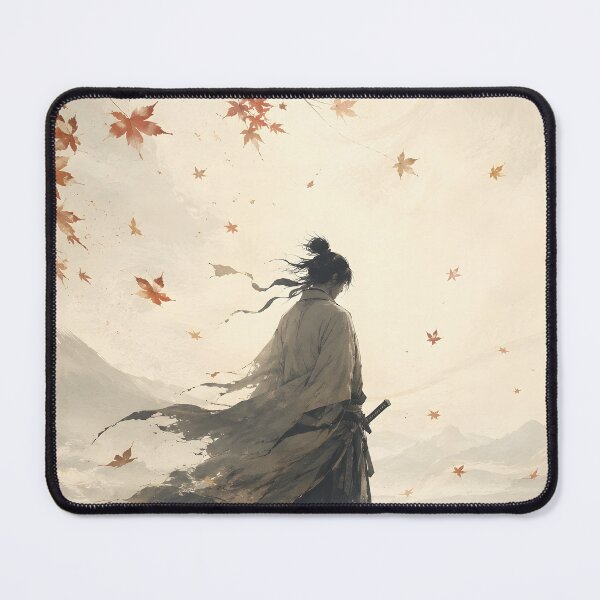 Item preview, Ronin Samurai Autumn Wind designed and sold by Yuzanart-japan.