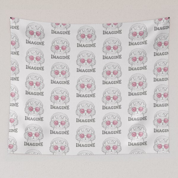 Item preview, Imagine Cat Music Lover Gift for Creative Women designed and sold by PixelQ.