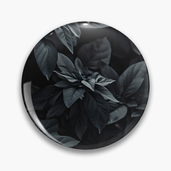 Item preview, Dark Moody Midnight Botanical Leaves designed and sold by Louis Calveri™.