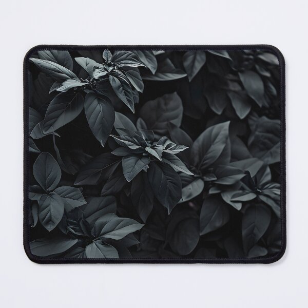 Item preview, Dark Moody Midnight Botanical Leaves designed and sold by Louis Calveri™.