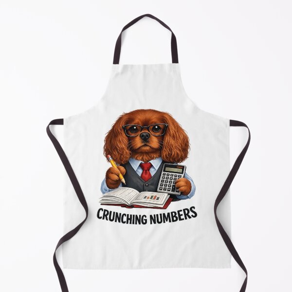 Item preview, Crunching Numbers Ruby Cavalier designed and sold by SpottyRainbow.