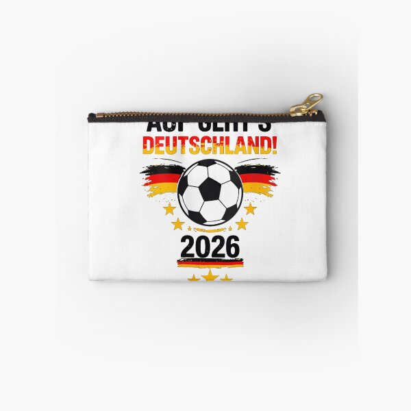 Item preview, Auf Gehts Deutschland Germany Soccer Football Supporter Team Pride 2026 T-Shirt designed and sold by Serene woods.