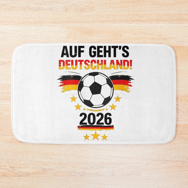 Item preview, Auf Gehts Deutschland Germany Soccer Football Supporter Team Pride 2026 T-Shirt designed and sold by Serene woods.