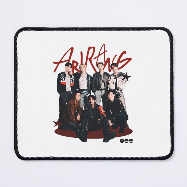 Item preview, Bts Arirang Group Poster Red Accent designed and sold by LorenBehre.