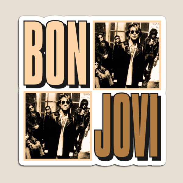 Item preview, Bon Jovi '92 (Popart) designed and sold by helenacooper.