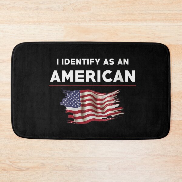 Item preview, I Identify As An American Patriotic Distressed United States Flag T-Shirt designed and sold by Serene woods.