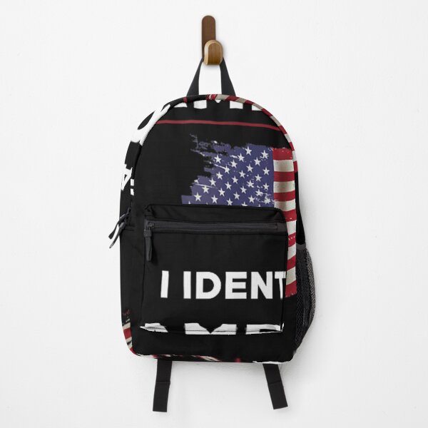 Item preview, I Identify As An American Patriotic Distressed United States Flag T-Shirt designed and sold by Serene woods.